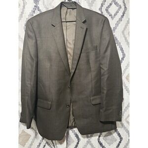 Michael Kors Men's Brown 2-Button Sport Jacket Size‎ 46L Blazer